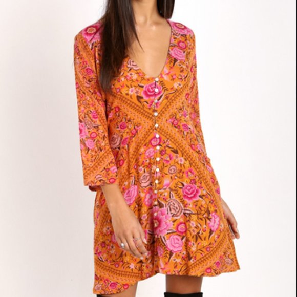 Spell Dresses & Skirts - NWT RARE Spell Designs Babushka Amber Playdress…